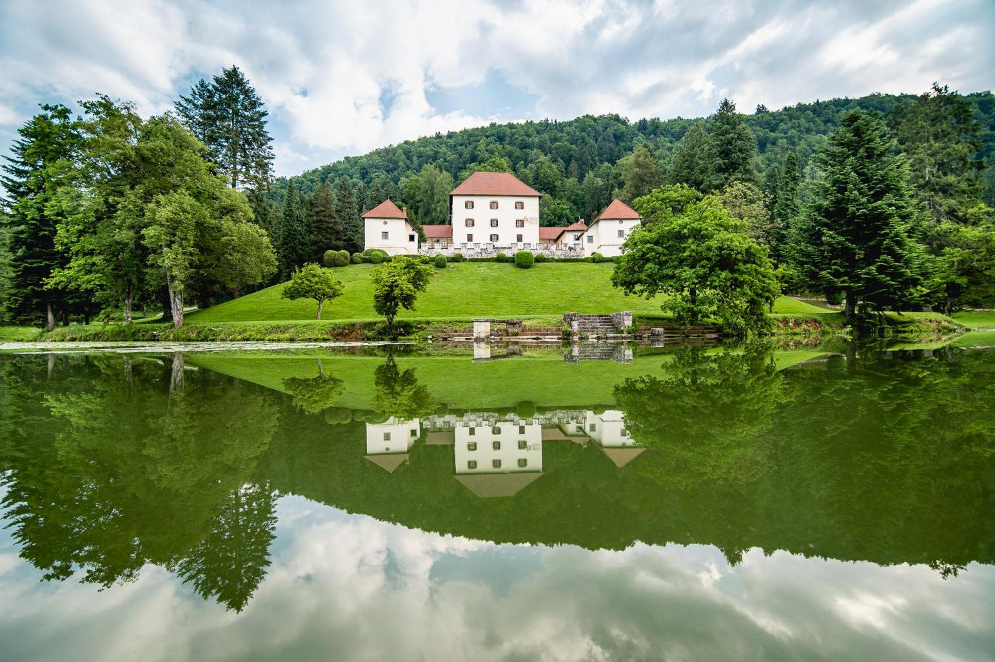 Villa Grad Strmol Cerklje na Gorenjskem Exterior foto